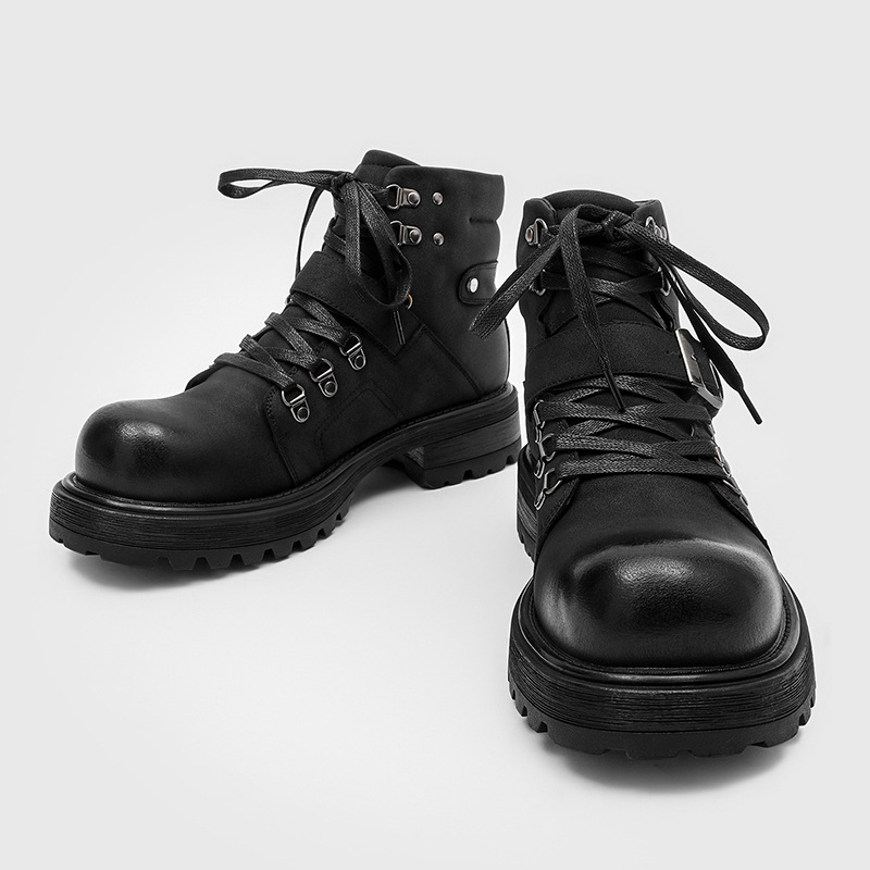 Stivali in pelle da uomo di ma - Waterproof Winter Boot recensione e prezzo
